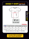 adult tshirt size chart