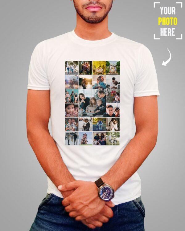 Customize white T-shirt - Image 2
