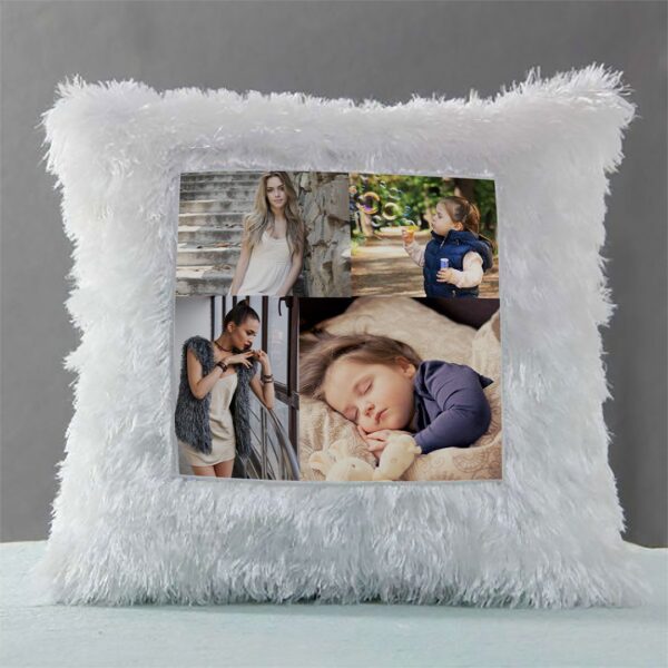 Led Fur Pillow - Image 2