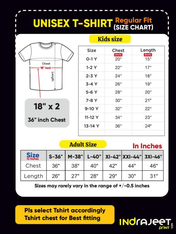 Yellow Reflective Print Customize Kids Tshirt - Image 6