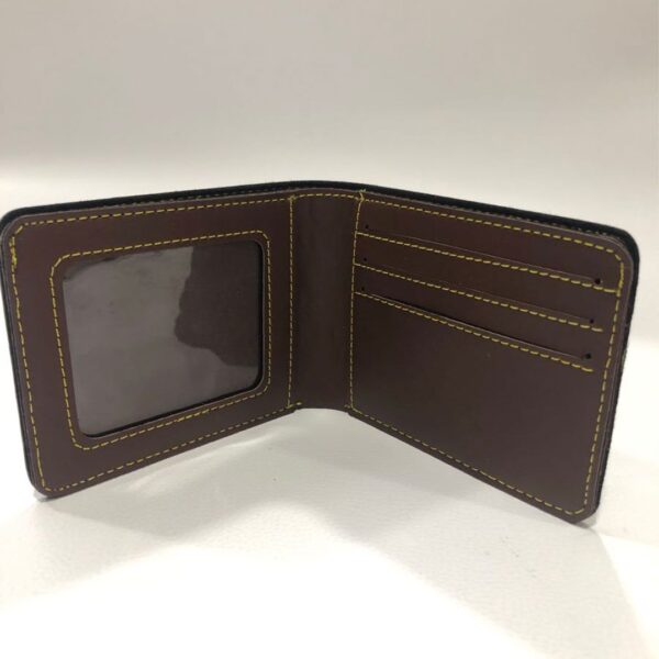 Brown Name Wallet - Image 2