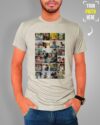 Grey Customize T-shirt