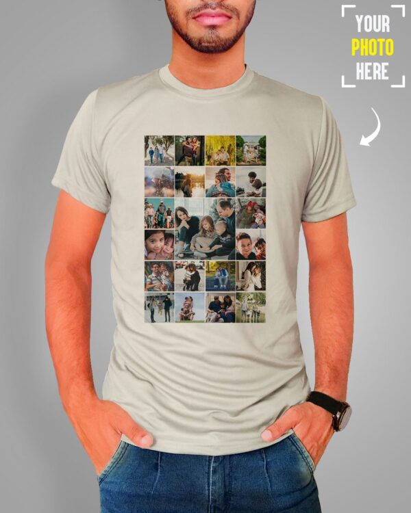 Grey Customize T-shirt - Image 1