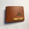 Orange Wallet with Your Name