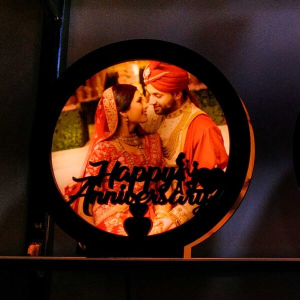 Anniversary LED Photo table ring - Image 1