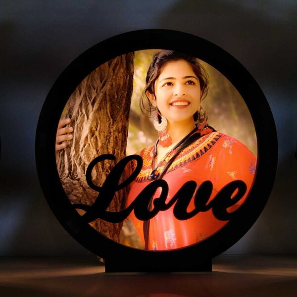 LOVE LED Photo table ring - Image 1
