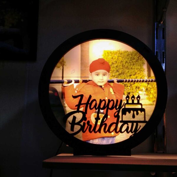 BIRTHDAY LED Photo Table Ring - Image 1