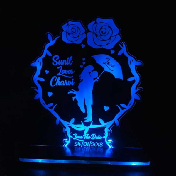 Couples LED Acrylic  Table Top - Image 3