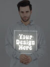Customize Reflective Grey Man Hoodie