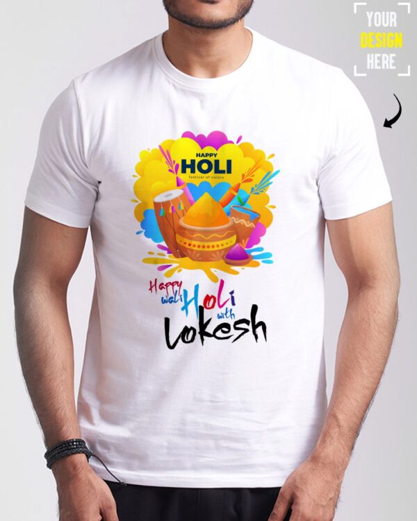 Happy wali holi with name - Image 1