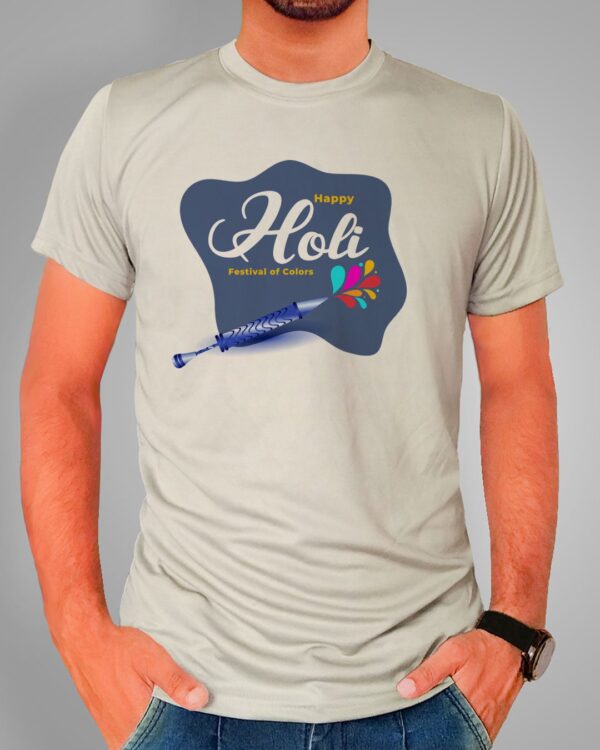 Holi with Pichkari Tshirt - Image 1