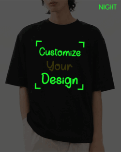 glow in the dark and night glow tshirt