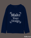 Kids Reflective Customize Full Sleeve T-shirt - Image 3