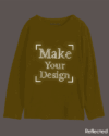 Kids Reflective Customize Full Sleeve T-shirt - Image 4