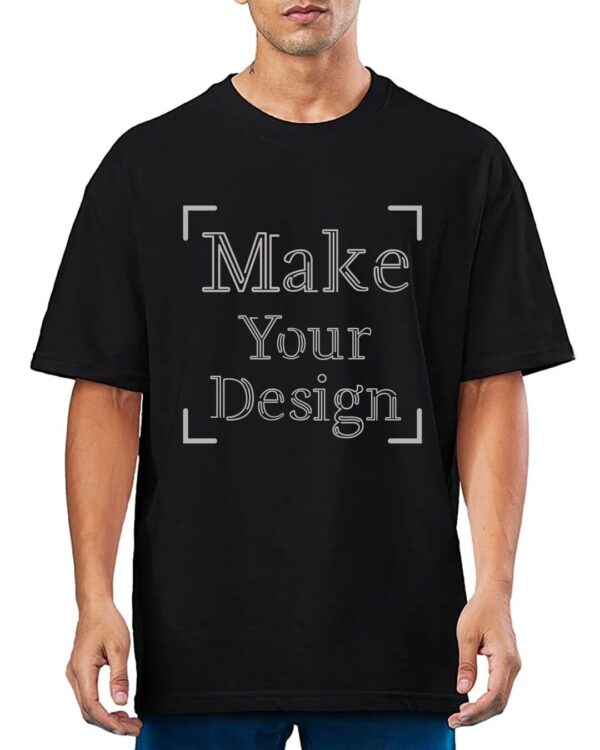Customize Reflective Oversize T-shirt - Image 2