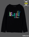 Customize Full Sleeve Rainbow Reflective T shirt