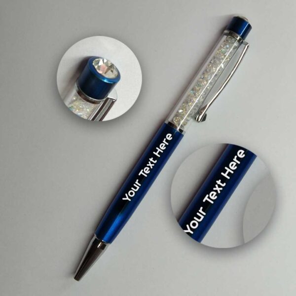 Personalized Blue Pen - Image 2
