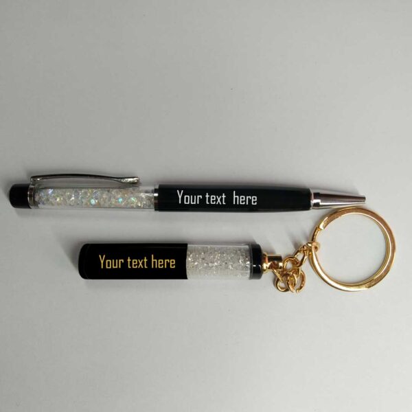 Combo Diamond Pen with keychain - Image 1