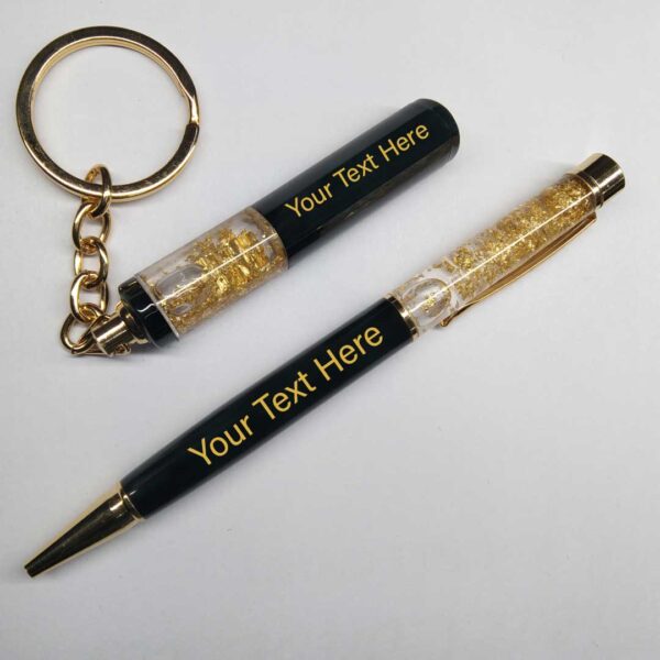 Combo Gold Pen with keychain - Image 1
