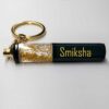 Personalised Metal Keychain Gold - Image 4