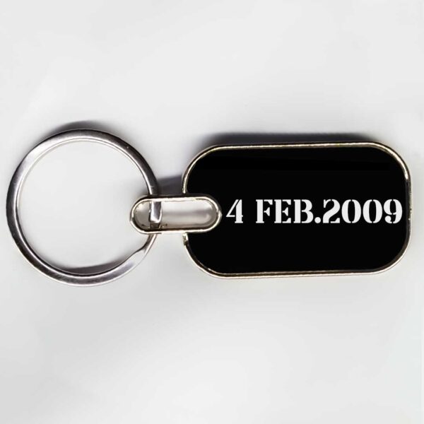 Personalized Metal Keychain - Image 2