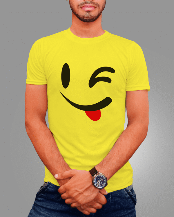 Yellow Customize T-shirt - Image 2