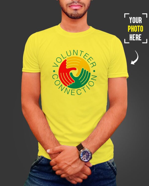 Yellow Customize T-shirt - Image 1