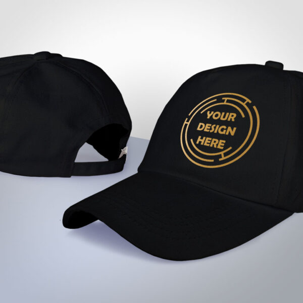 Customize Metalic Gold Cap - Image 4