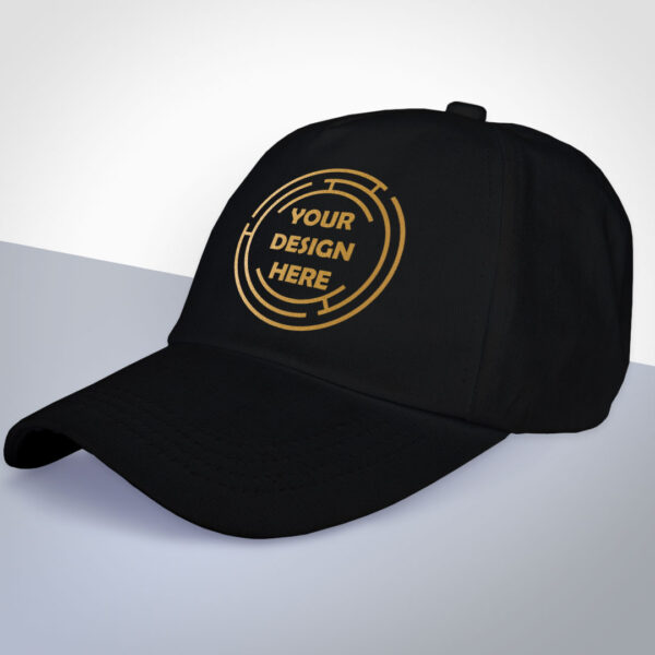 Customize Metalic Gold Cap - Image 2