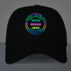 Customize Rainbow Reflective Cap