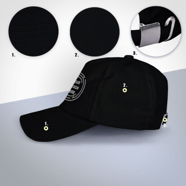 Customize Reflective Print Cap - Image 2