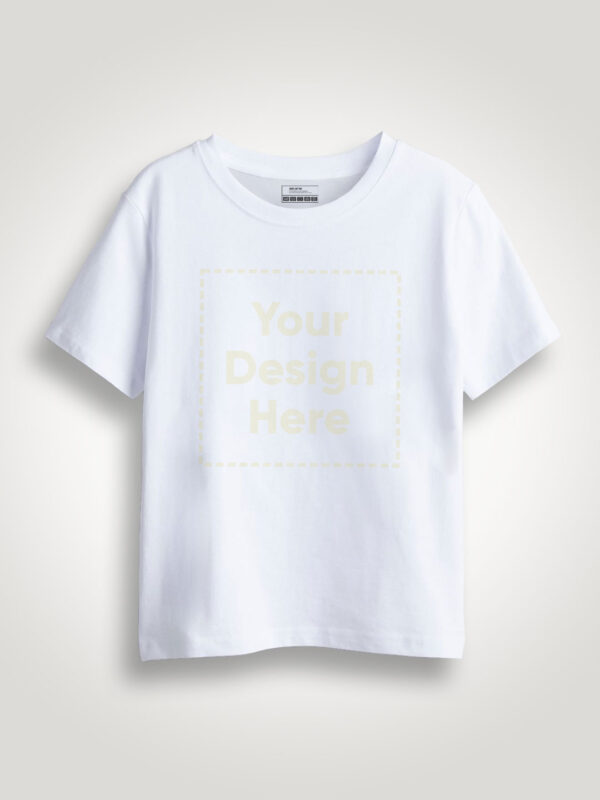 Customize white Kids Night glow tshirt - Image 2