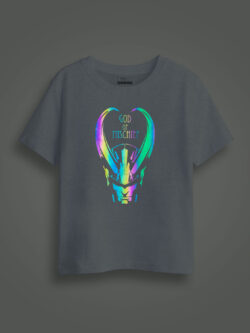 God of Mischief Rainbow Reflective Kids Glow Tshirt