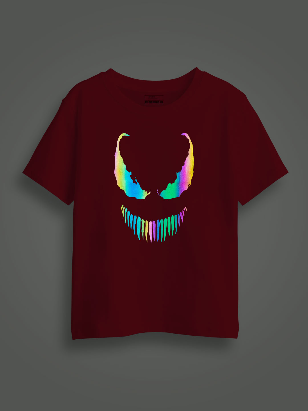 Venom Rainbow Reflective Kids Glow Tshirt