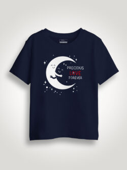 Moon Loves Night  Kids Tshirt
