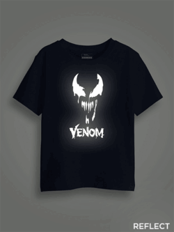 Venom Stylish Reflective Kids Glow Tshirt