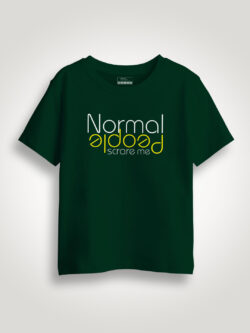 Normal People Scares Me  Kids Tshirt