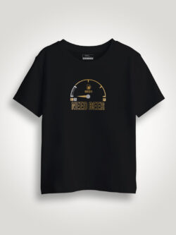 Need Beer Gold Printed Kids Tshirt