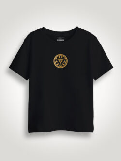 Arc Reactor  Gold Printed Kids Tshirt