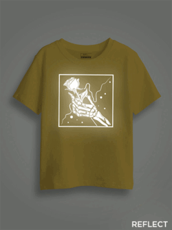 Rose in Sky Reflective Kids Glow Tshirt