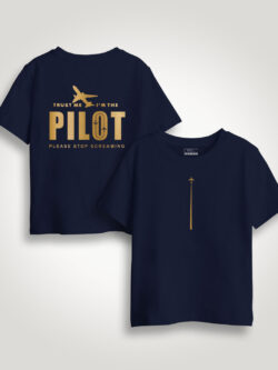 Pilot Gold Printed Kids Tshirt