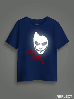 Joker Reflective Kids Glow Tshirt