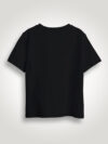Kids Custom Printed half Sleeve Glow in Dark Black Tshirt - Image 4