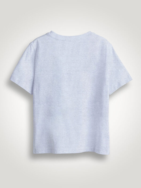 Custom Printed Grey Kids Glow in Dark Tshirt Half Sleeve - Image 4