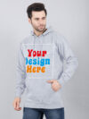 Customize Grey Man Hoodie - Image 2
