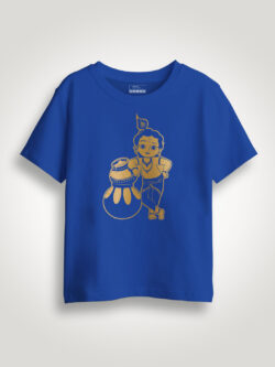 Krishna Gold Printed Kids Tshirt