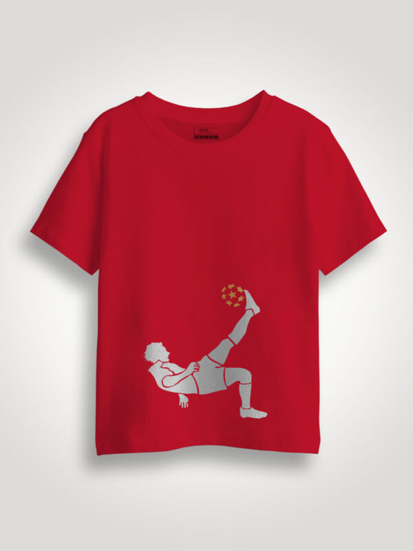 Magical Kick Gold Printed Kids Tshirt