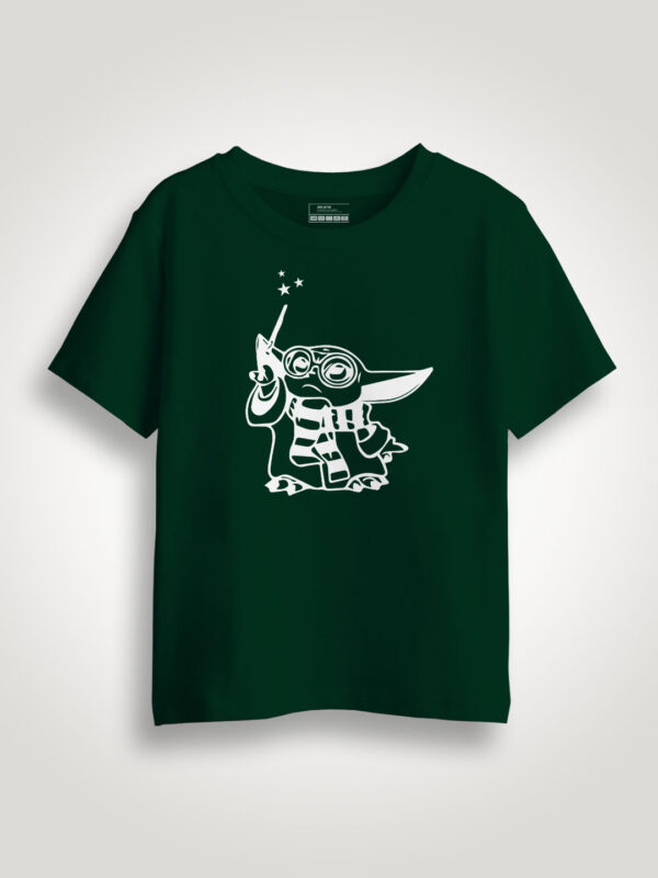 Magician Baby Yoda  Kids Tshirt