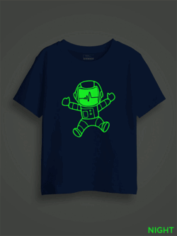 Astronaut Kids Glow Tshirt