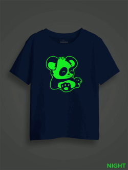 Lazy Panda Kids Glow Tshirt